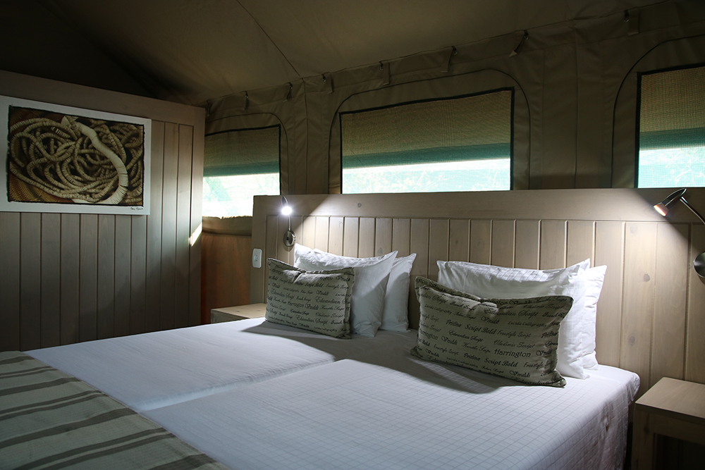 Nambwa Lagoon Camp bedroom