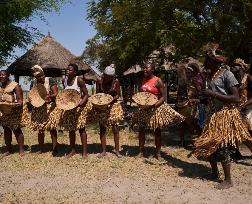 dancers at the sijwa cultural village