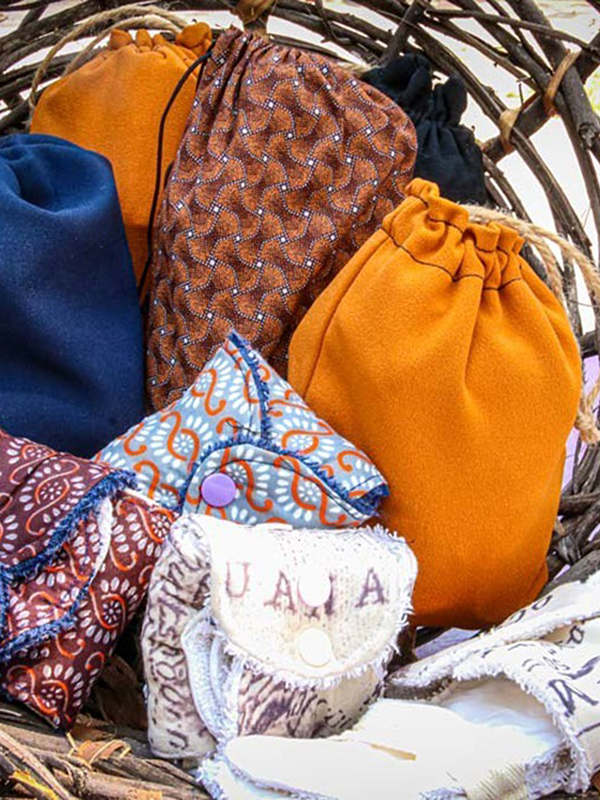 African Monarch Lodges Sijwa Reusable Sanitary Pads