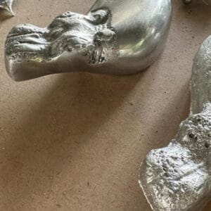 African Monarch Lodges Sijwa Boutique Aluminium Hippos