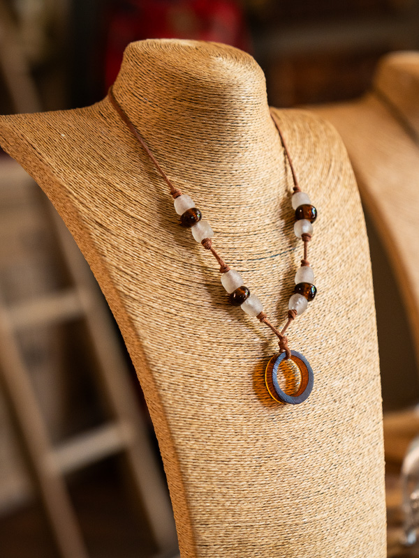 African Monarch Lodges Sijwa Boutique Necklace