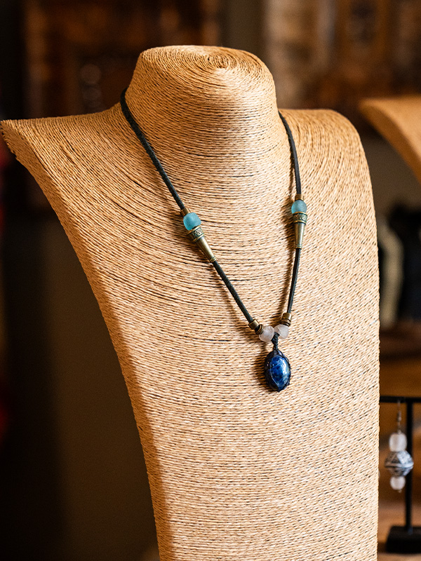African Monarch Lodges Sijwa Boutique Necklace