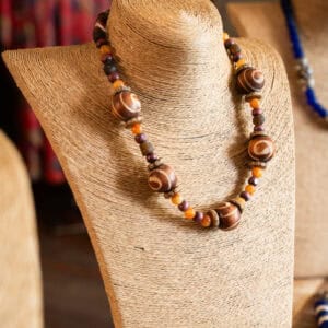 African Monarch Lodges Sijwa Boutique Necklace