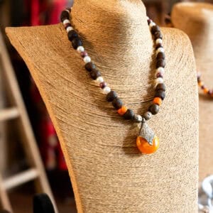 African Monarch Lodges Sijwa Boutique Necklace