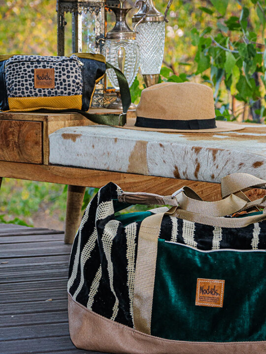 African Monarch Lodges Sijwa Boutique Nockels Bags