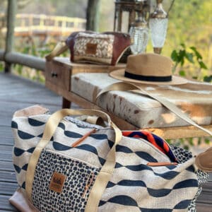 African Monarch Lodges Sijwa Boutique Nockels Bag