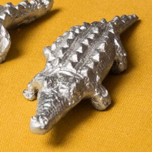 African Monarch Lodges Sijwa Boutique Aluminium Crocodile