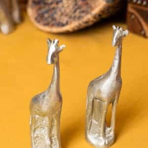 African Monarch Lodges Sijwa Boutique Aluminium Giraffes