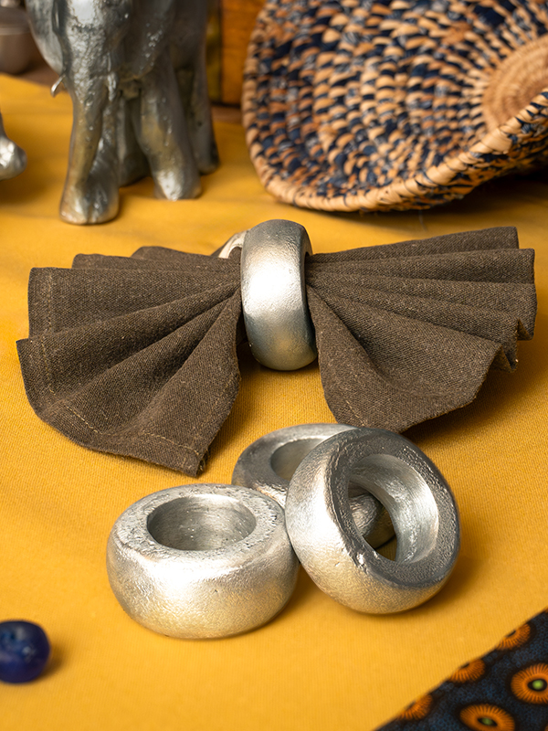 Aluminium Serviette Rings (Round)