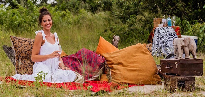 African Monarch lodges - Romantic Picnic