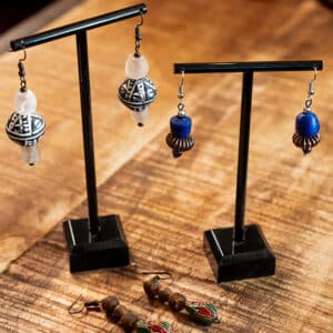 African Monarch Lodges Sijwa Boutique Earrings