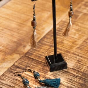 African Monarch Lodges Sijwa Boutique Earrings
